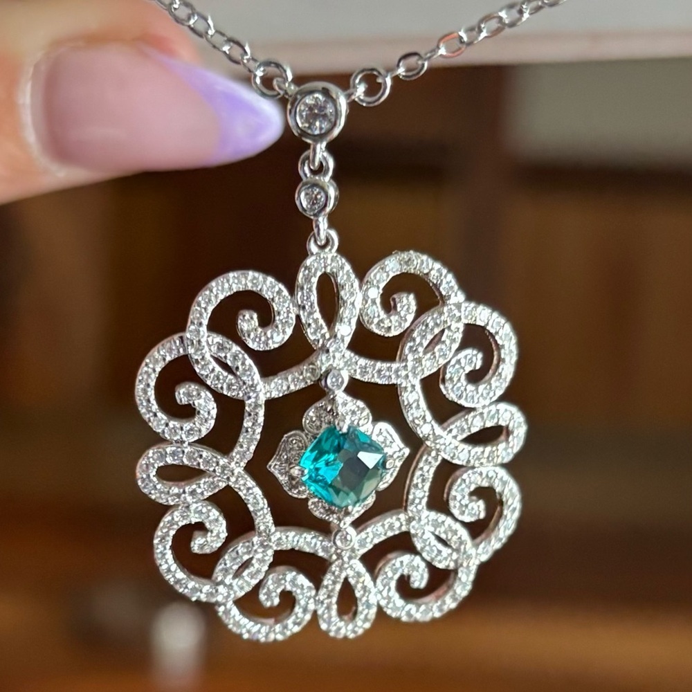 Bomb Party Retro Post Cards From Paris Collection Necklace RBP2676